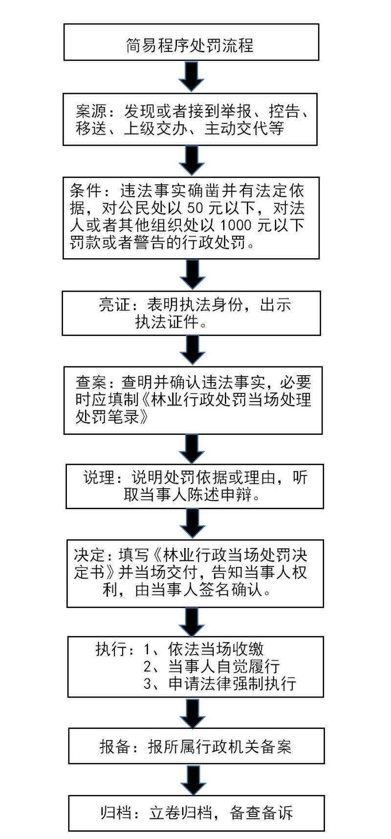 林业执法新篇章：优化升级的处罚程序指引