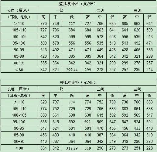 今日尚村皮毛市场最新行情盘点